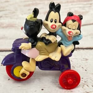 ANIMANIACS Vintage 1993 Yakko Wakko Dot Tricycle Toy Warner Bros McDonald